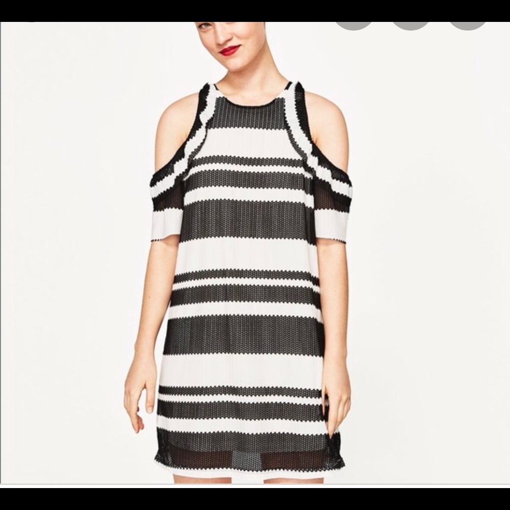 ZARA COLD SHOULDER - Picture 3 of 4